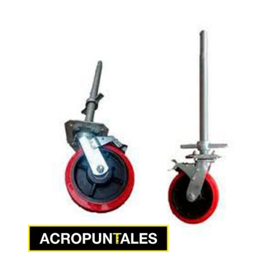 GARRUCHAS O RUEDAS DE ANDAMIO - Imagen 2