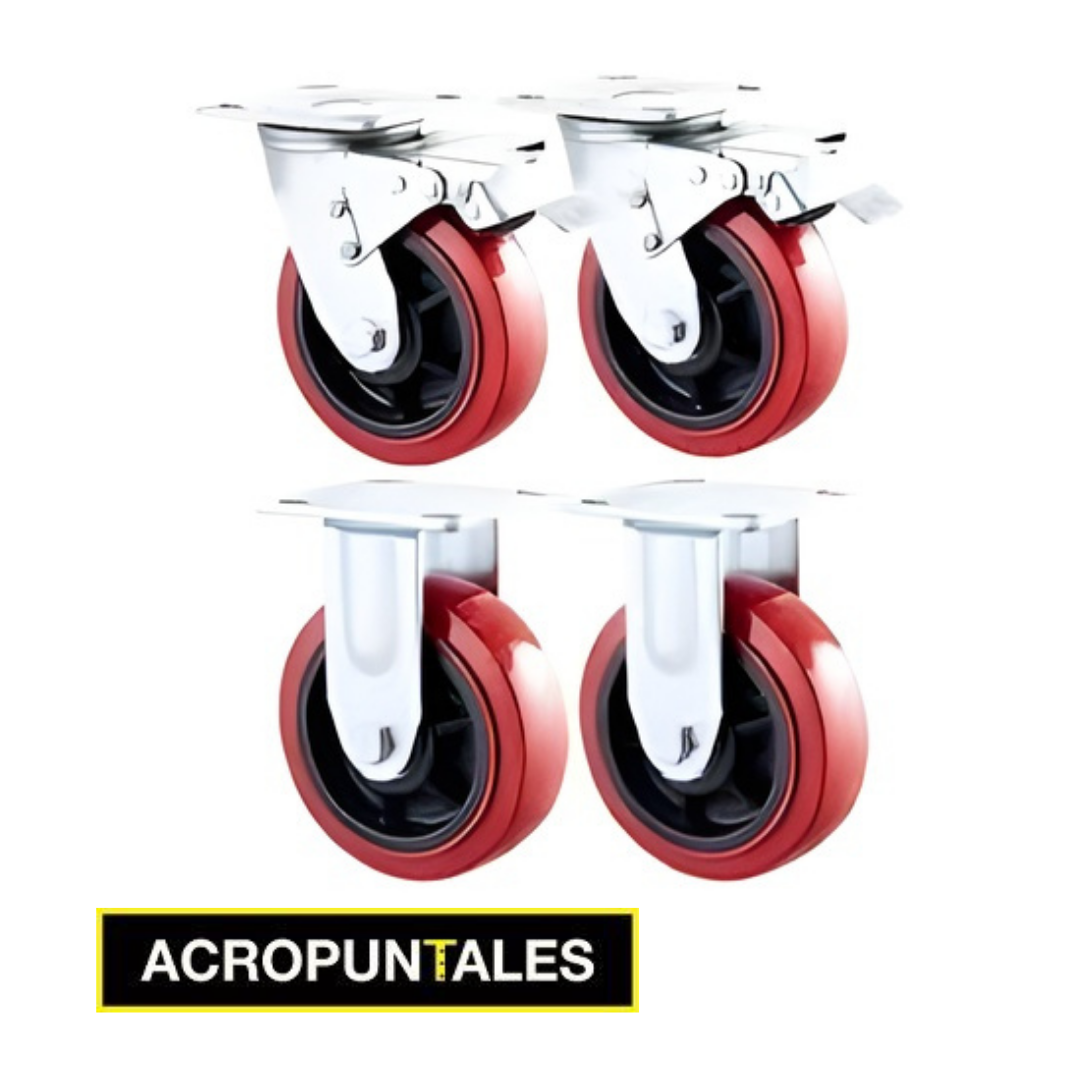 GARRUCHAS O RUEDAS DE ANDAMIO - Imagen 3